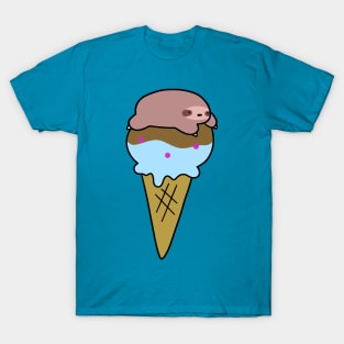 Sloth Icecream Cone T-Shirt